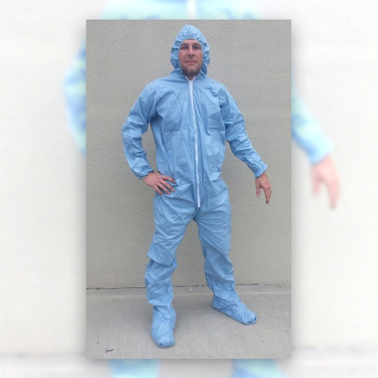 Shop Online | Leather Fronted Sandblasting Suit Coveralls: Ultimate  Protection & Comfort